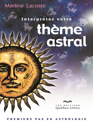 cover image of Interprétez votre thème astral